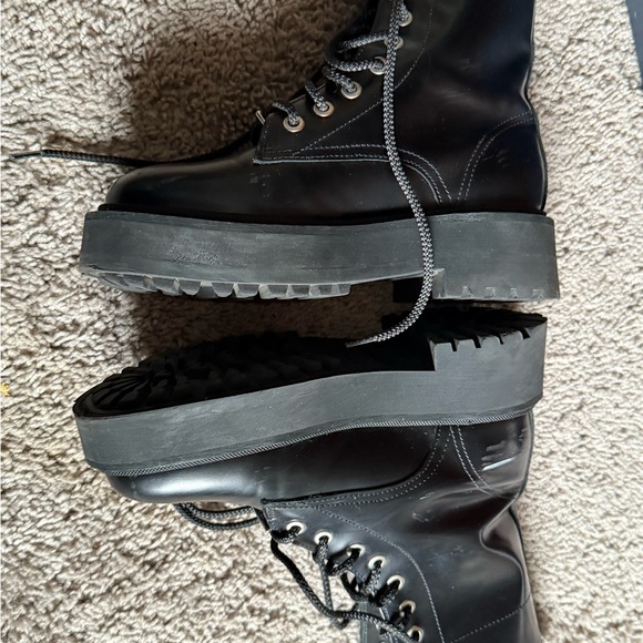 Filling Pieces Black lace platform Booties size 36 - Picture 5 of 8